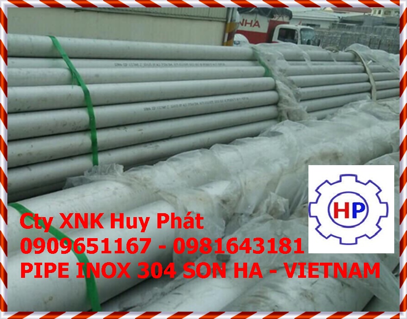 Ống inox 304 316 Sơn Hà DN25 ( phi 34 x SCH10S) Ống inox 304 316 Sơn Hà DN25 ( phi 34 x SCH10S)
