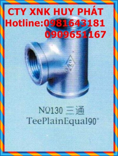 Tê giảm ren mạ kẽm DZ Tê giảm ren mạ kẽm DZ|