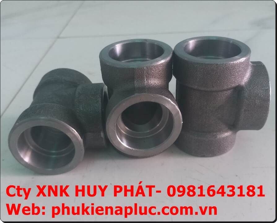 TÊ HÀN THÉP ÁP LỰC A105, DN50 CLASS 3000 ASME B16.11 TÊ HÀN THÉP ÁP LỰC A105, DN50 CLASS 3000 ASME B16.11 |