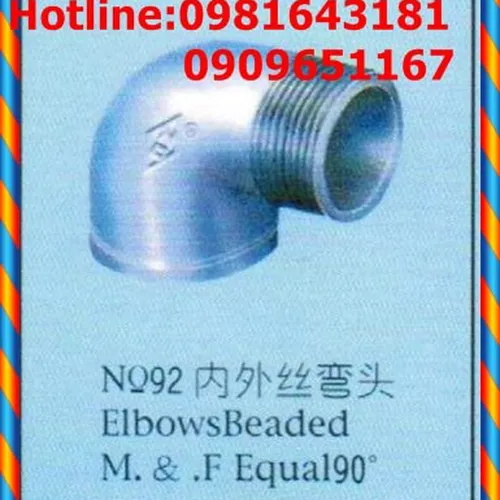 Co điếu ren mạ kẽm DZ