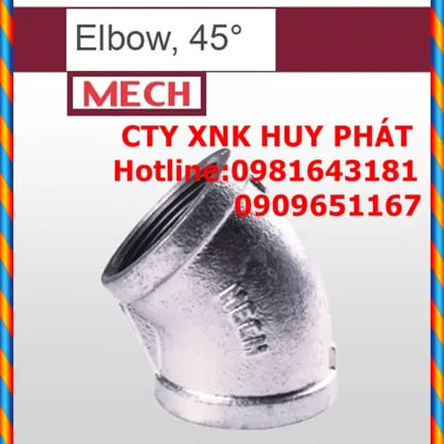 Co lơi ren mạ kẽm MECH
