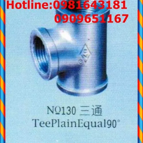 Tê giảm ren mạ kẽm DZ