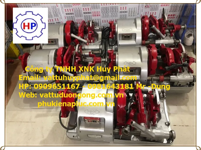 Cho thuê máy tiên ren ống