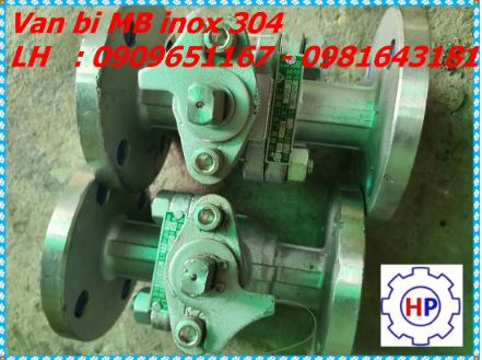 Van bi mặt bích inox 304 DN200 ( phi 219) Van bi mặt bích inox 304 DN200 ( phi 219)