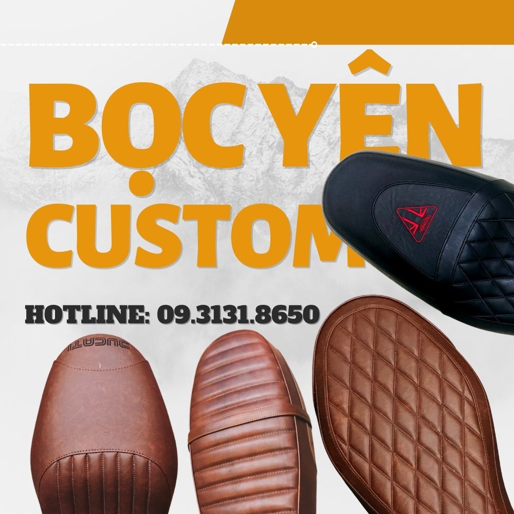 Custom yên theo yêu cầu