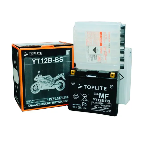 Bình acquy Toplite - YT12B-BS ( 12V -10.5Ah) cho Ducati