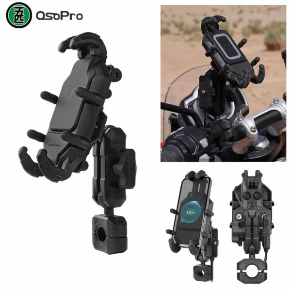 Giá bắt điện thoại OsoPro JAT115 chống rung 19-25mm