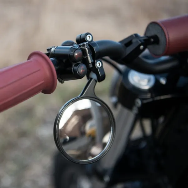 Kính hậu gắn gù tròn Bike Master