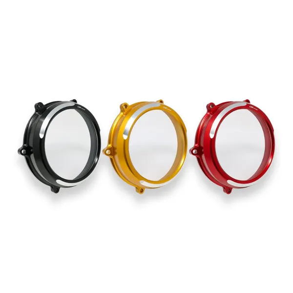 Lốc nồi trong suốt CNC Racing Bicolor cho Ducati Panigale V4/ Streetfighter V4