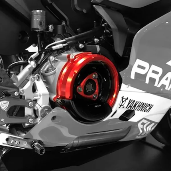 Lốc nồi trong suốt CNC Racing cho Ducati 959/1199/1299