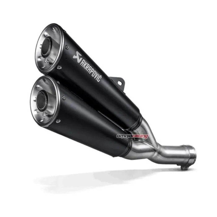 Pô Akrapovic Titanium Black Slip-On 2023 cho Ducati Scrambler