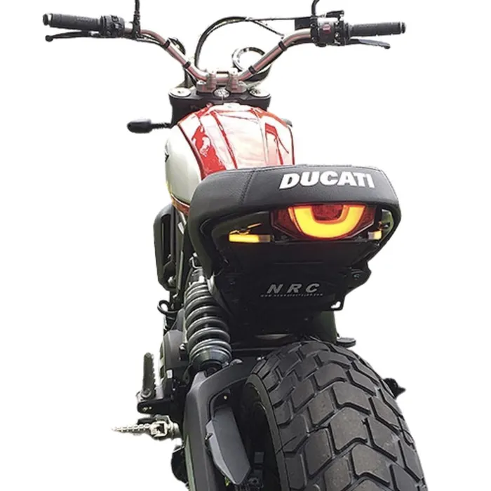 Bộ đuôi biển số kèm xi nhan sau NRC cho Ducati Scrambler 800
