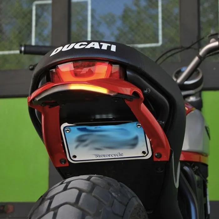 Bộ pát biển số tích hợp signal NRC cho Ducati Scrambler 800
