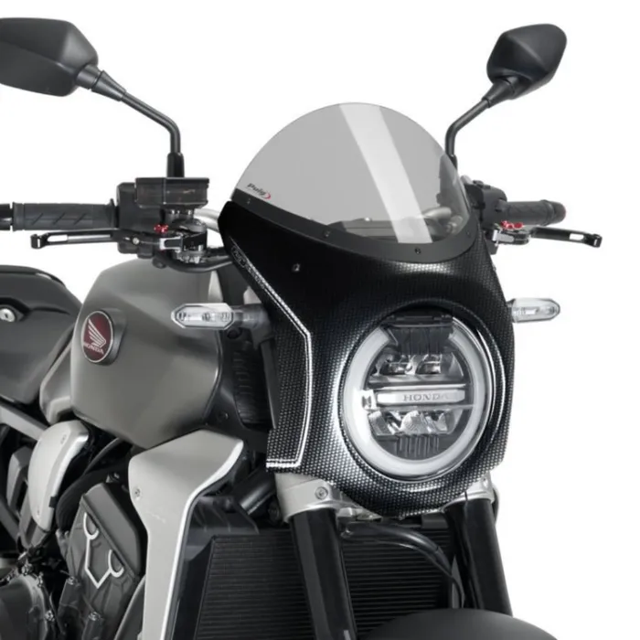 Đầu cafe racer Puig carbon look cho Honda CB1000R Neo Sport