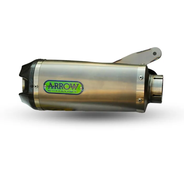 Pô Arrow Works Titanium nắp carbon siêu nhẹ họng 60mm