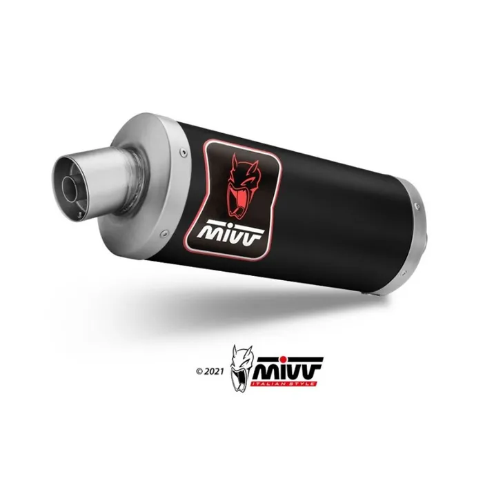 Pô MIVV Dakar black cho Yamaha Tenere 700