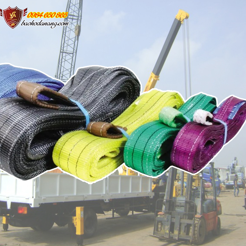 Dây cáp vải cẩu hàng 1 tấn Usafety Mỹ tiêu chuẩn CE