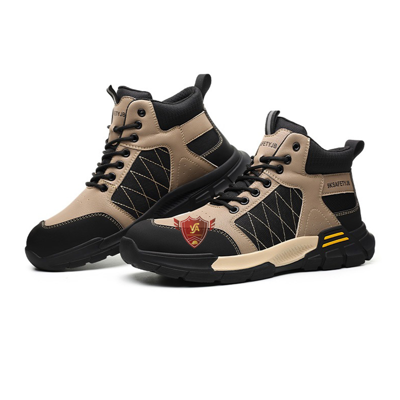 Giày bảo hộ giá tốt cao cổ, mũi thép, đế chống đinh, thể thao VA24