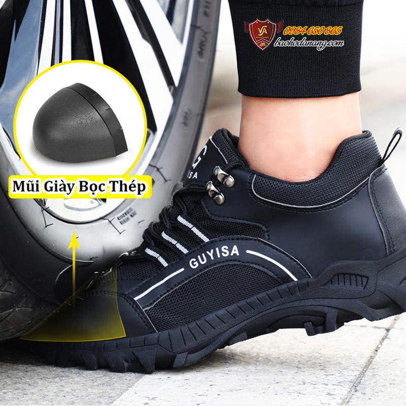 Giày bảo hộ đẹp cho nam kiểu dáng thể thao vừa mang đi làm vừa đi chơi VA16