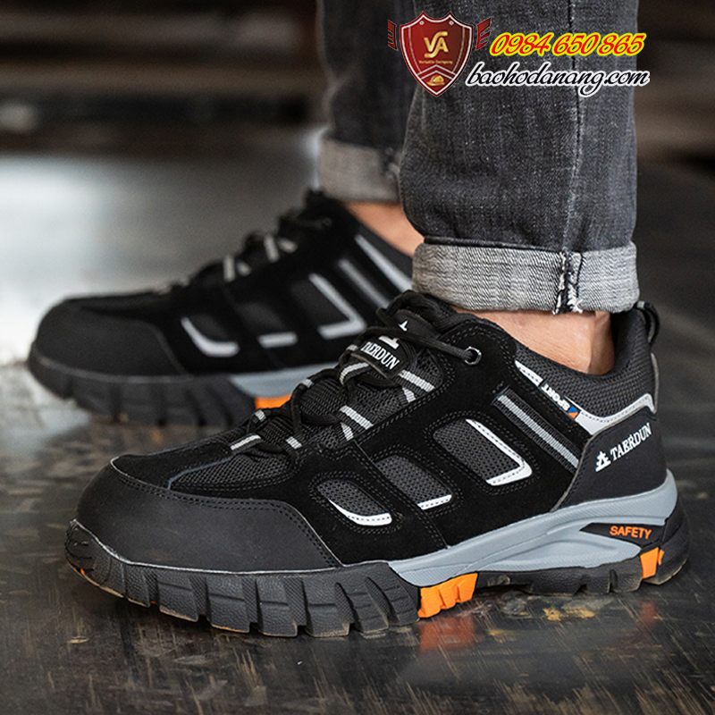 Giày bảo hộ mũi thép Mã VA08 nhập khẩu với thiết kế đẹp, kiểu dáng thể thao trẻ trung, thời trang