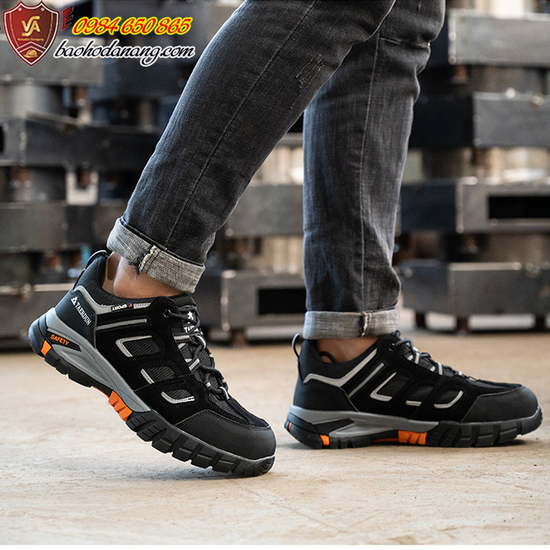 Giày bảo hộ mũi thép Mã VA08 nhập khẩu với thiết kế đẹp, kiểu dáng thể thao trẻ trung, thời trang