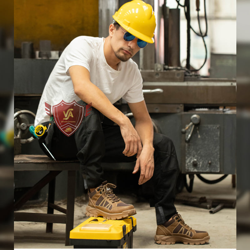 Giày bảo hộ thể thao nam cao cổ nhập khẩu VA02N