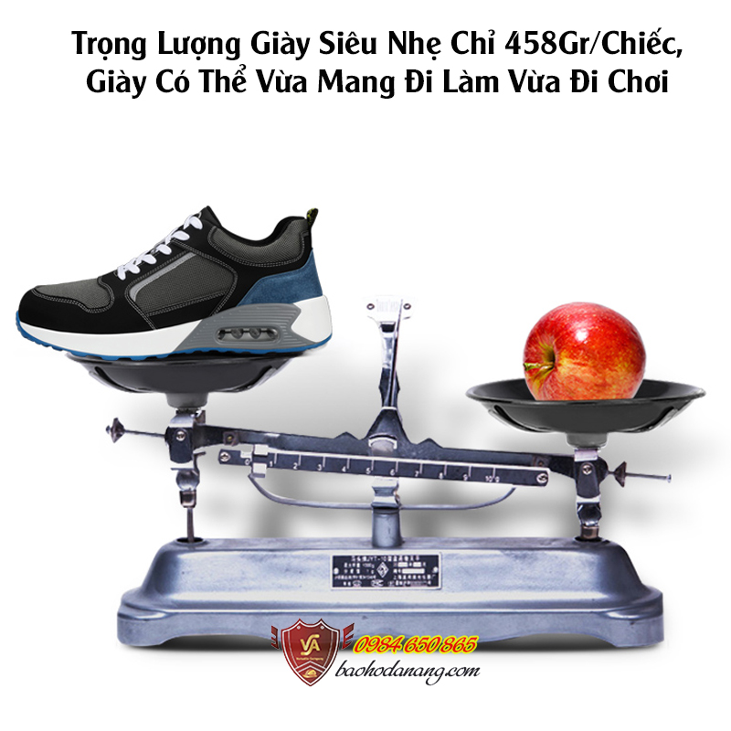 Giày bảo hộ thể thao thời trang siêu nhẹ mã VA03 giá chỉ 450K