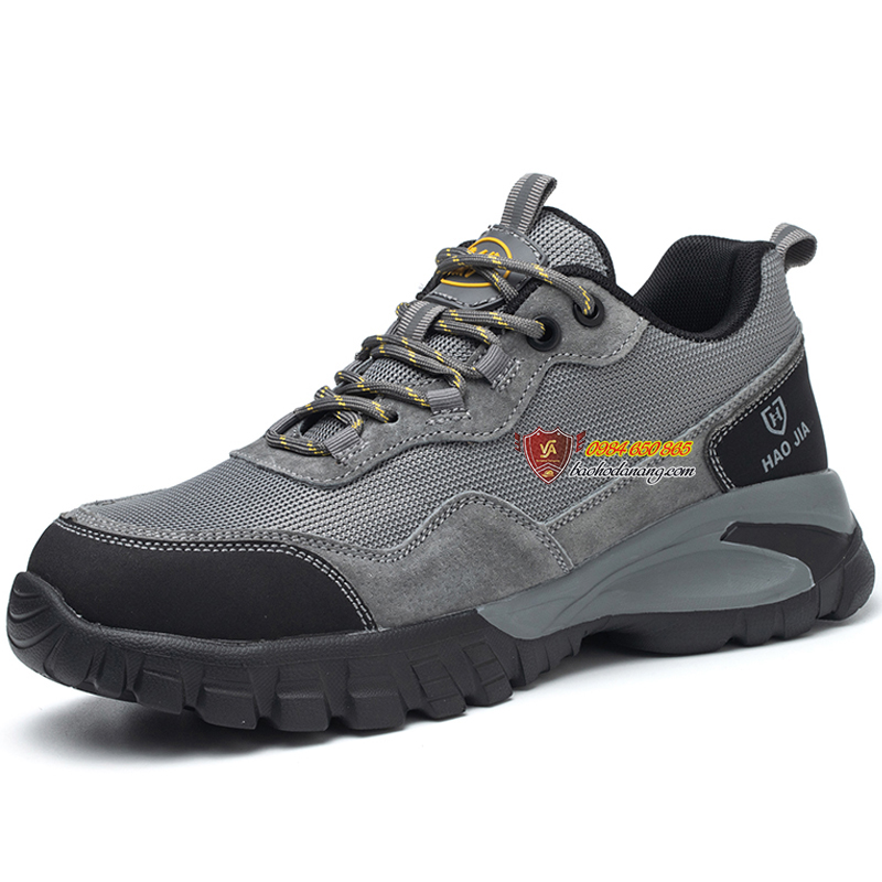 Giày bảo hộ tphcm nam siêu nhẹ thoáng khí chống va đập chống mài mòn cách điện 6KV VA17