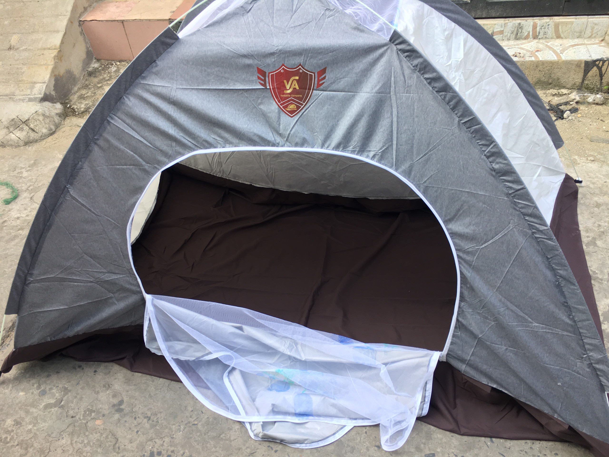 Lều Cách Ly 1 Người Cho Công Nhân Ở Lại Chất Liệu Vải Cao Cấp 200x150x105cm