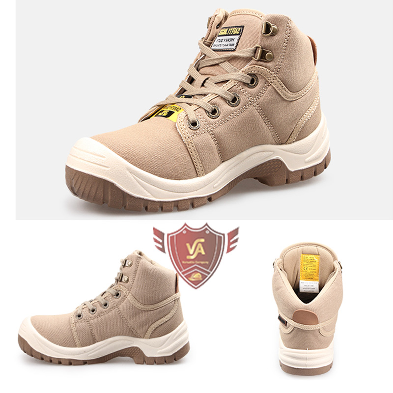 Giày bảo hộ cao cổ Safety Jogger Desert màu nâu
