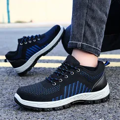 Giày Chống Đinh Dáng Thể Thao Thoáng Khí Chống Va Đập, Đế Chống Trượt, Chống Dầu AT-10