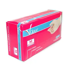 Găng tay y tế có bột Vglove cổ tay dài