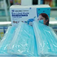 Khẩu trang y tế 4 lớp Gia Long