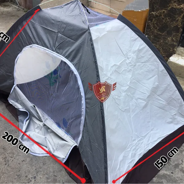 Lều Cách Ly  (LẮP GHÉP) 1 Người Cho Công Nhân Ở Lại Làm 3 Tại Chỗ 200x150x105cm Chất Liệu Vải Cao Cấp Giá Rẻ - [Màu Ngẫu Nhiên]