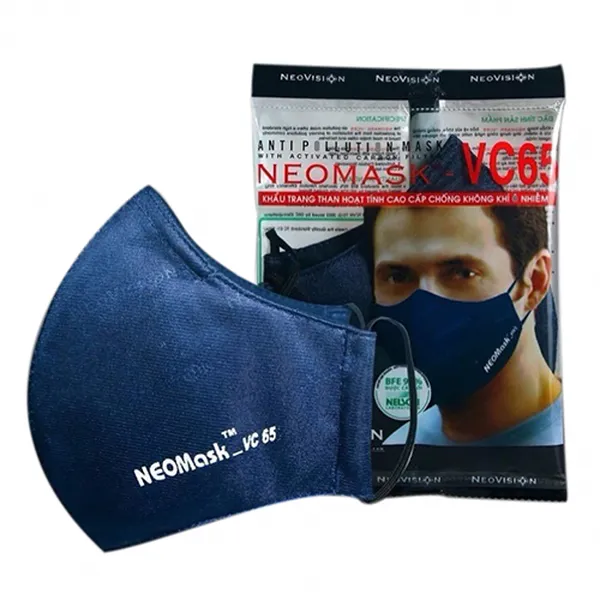 Khẩu trang than hoạt tính Neomask Vison VC65 (qua tai)