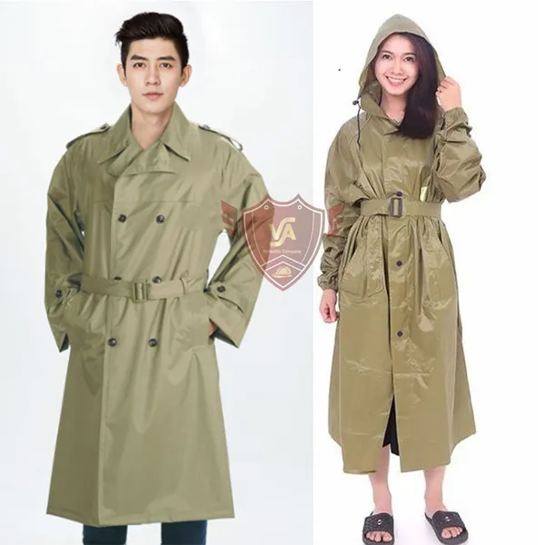 Áo mưa măng - tô quân nhu Hadelako