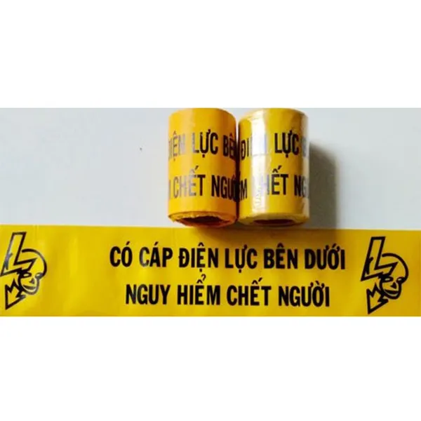 Băng cáp ngầm cảnh báo điện lực
