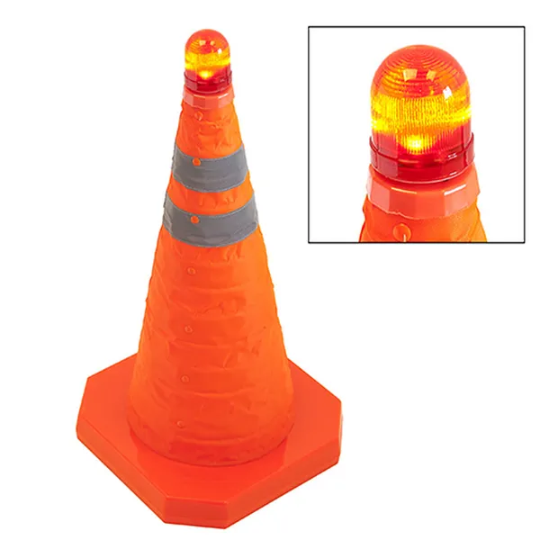Đèn chớp cảnh báo giao thông (gắn lên cọc giao thông)