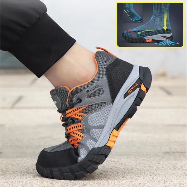 Giày Bảo Hộ Chống Đinh Nam Dáng Thể Thao Siêu Bền Chống Đinh Chống Va Đập VA08C 