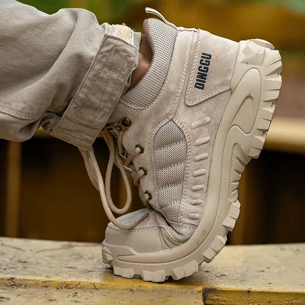 Giày Bảo Hộ Đẹp Cao Cổ Dáng Thể Thao Mũi Thép + Đế Kevlar Nhập Khẩu VA09N-MID