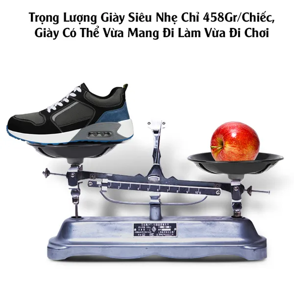 Giày Bảo Hộ Thời Trang Giá Rẻ Mũi Thép Chống Va Đập, Chống Đâm Xuyên VA06XD 