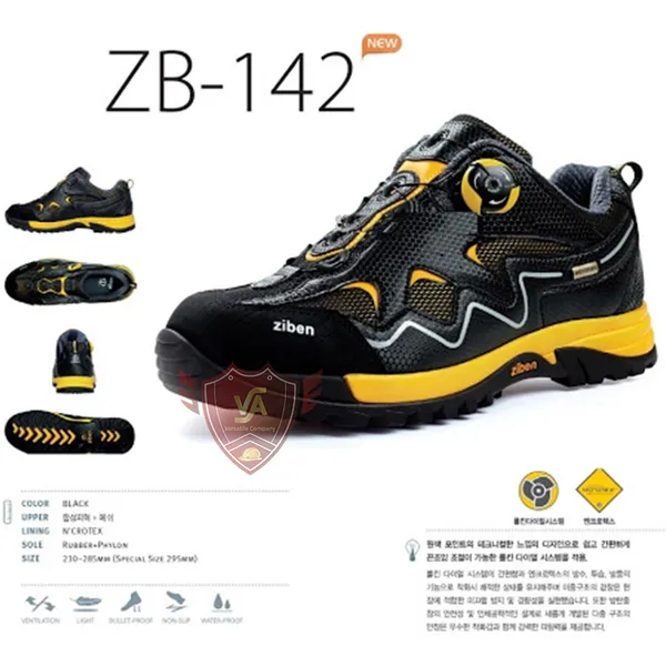 GIẦY BẢO HỘ HÀN QUỐC ZIBEN 142B