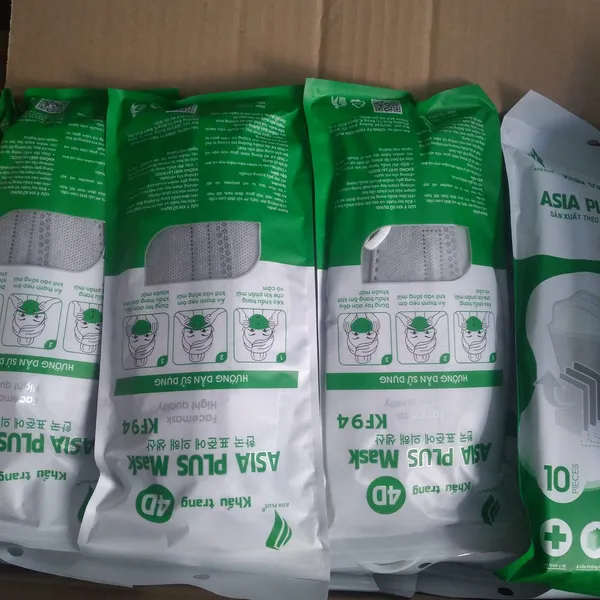 Khẩu Trang NK94 Aisa Plus 4 Lớp 