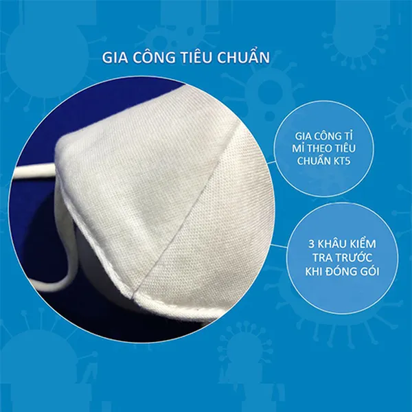 Khẩu trang lọc bụi 3 lớp KT5