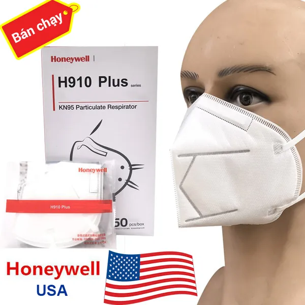 Khẩu Trang Honeywell H910 Plus (N95) Chống Bụi, Chống Dịch