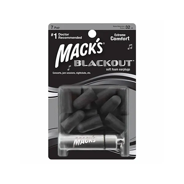 Nút tai chống ồn Mack's loại 7 cặp - kèm hộp đựng nút tai