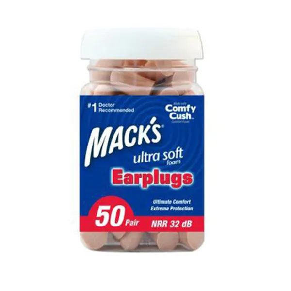 Nút tai chống ồn Mack's loại 50 cặp 