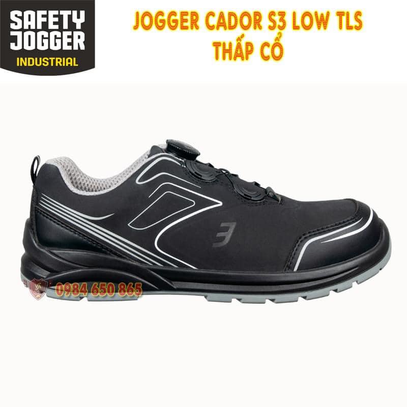 Giày Bảo Hộ Chống Nước Jogger Cador S3 Low TLS (Khóa Vặn)