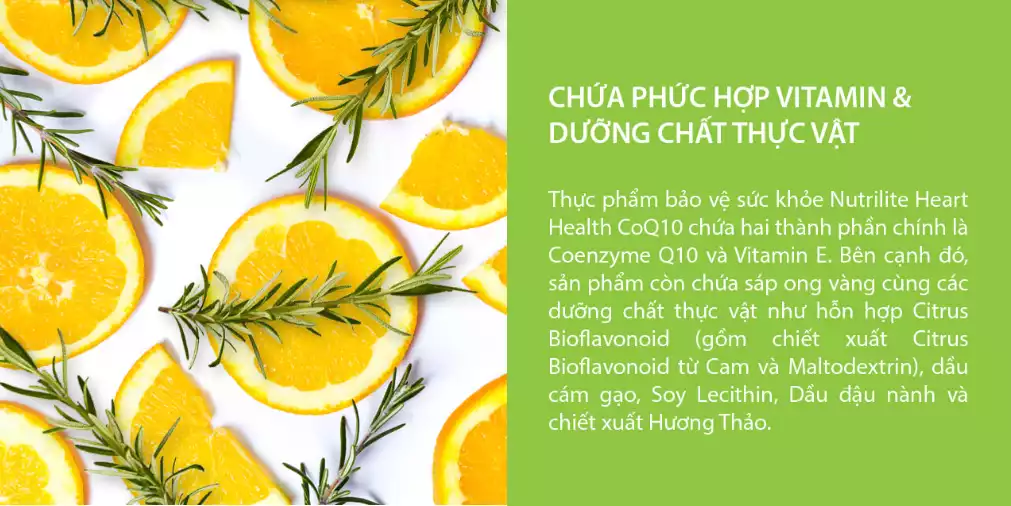 Điểm đặc biệt của sản phẩm Nutrilite Heart Health CoQ10
