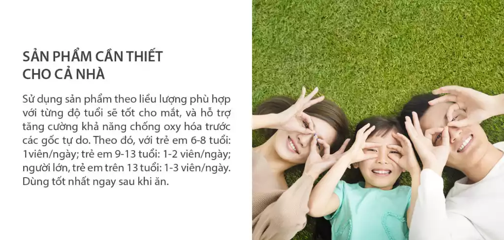 Nutrilite Multi Carotene sản phẩm cần thiết cho cả nhà